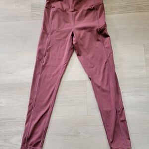 Zella Pink Leggings Full-Length